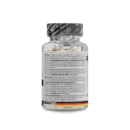 L-Arginine AAKG 1178 mg 60 Kapseln/МСТ Л-аргінін аакг 1178 мг. 60 капс