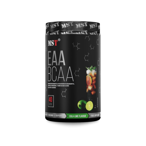BCAA&EAA 520 g Cola-Lime MST Nutrition \ МСТ БЦАА ЕАА 520 г Кола лайм