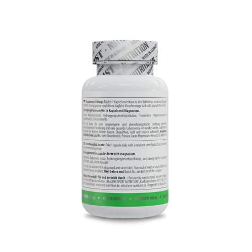 Healthy Magnesium 400 mg 90 Vegan Kapseln/ Хелсі Магній 400 мг 90 капс