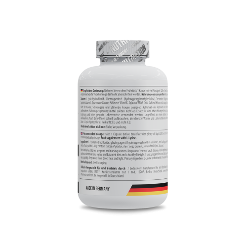Lysine 240 Capsules MST /МСТ Л-Лізін 240 капс