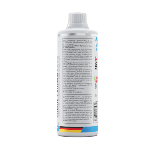 Magnesium citrate  Vitamin B6 1000 ml Cherry / Магнезіум цитрат Б6 рідкий Вишня 1000 мл
