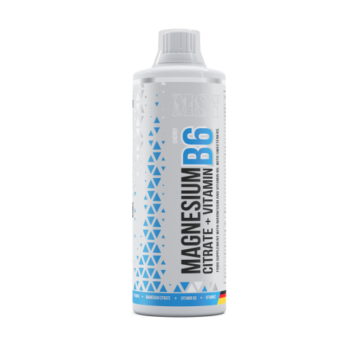 Magnesium citrate  Vitamin B6 1000 ml Cherry / Магнезіум цитрат Б6 рідкий Вишня 1000 мл