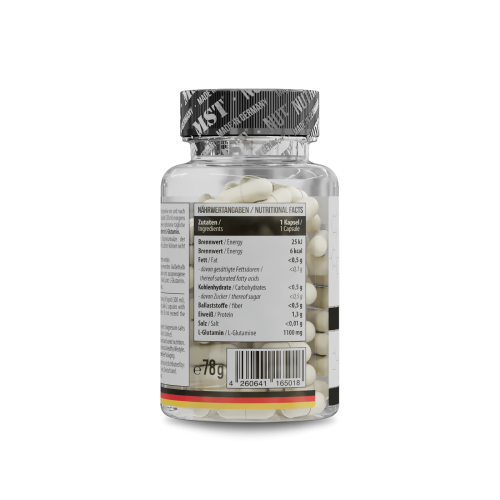L-Glutamine 1100 mg 60 Kapseln/МСТ Л-глутамін 1100 мг. 60 капс