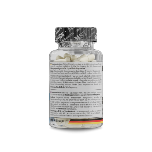 Magnesium Malate 60 Kapseln/ МСТ МАгній таурат 60 капс