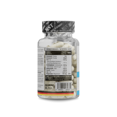 Magnesium Malate 60 Kapseln/ МСТ МАгній таурат 60 капс