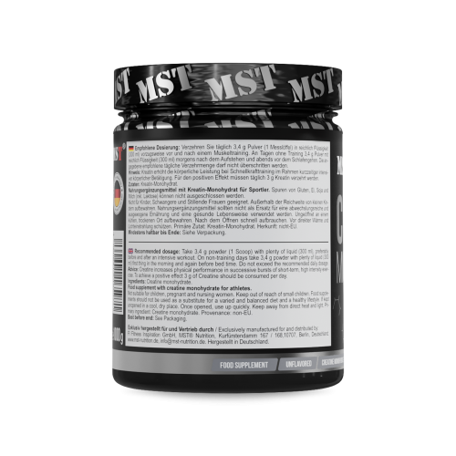MST Creatine monohydrate 1000g / МСТ Креатін  моногідрад 1000 г