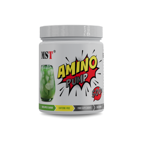 MST Amino Pump 500g (Green Apple) / МСТ Аміно памп 500 г (Зелене яблуко)