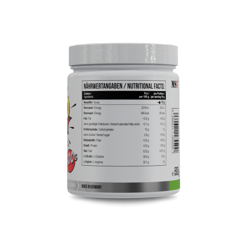 MST Amino Pump 500g (Green Apple) / МСТ Аміно памп 500 г (Зелене яблуко)