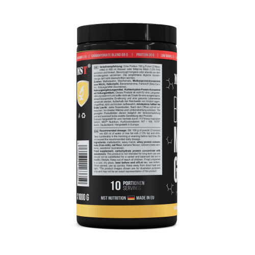 Best Mass Gainer 1000g BANANA/ Бест Масс Гейнер 1000 г Банан