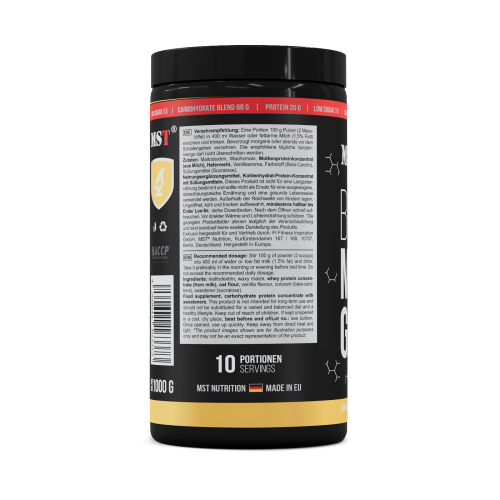 Best Mass Gainer 1000g Vanilla /Бест Масс Гейнер 1000 г Ваніль