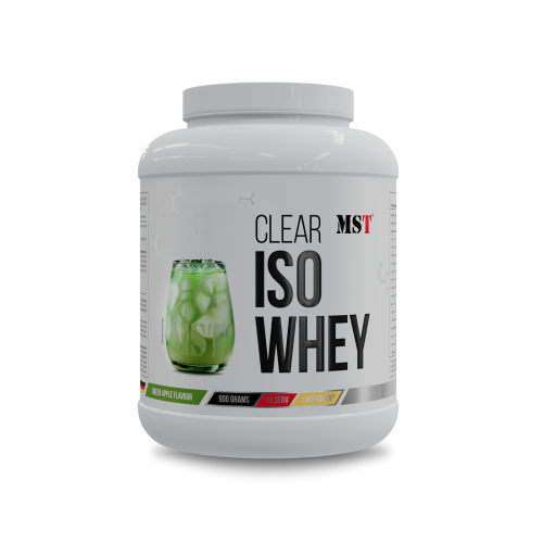 MST Protein ISO CLEAR Green apple 900g/МСТ Протеїн Ізо Клеар Зелене яблуко 900 г