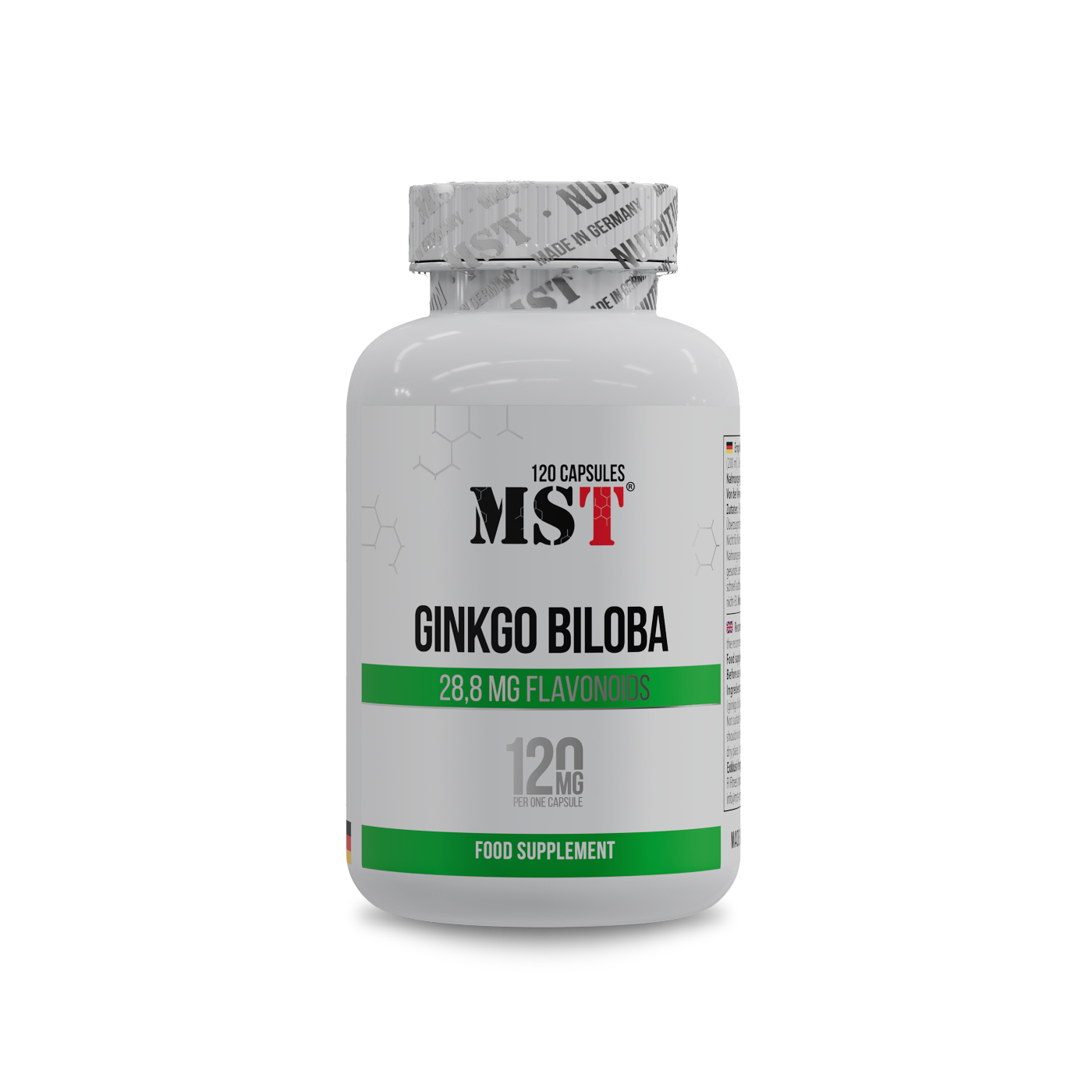 MST Ginkgo Biloba 120 caps/ МСТ гінкго білоба 120 капс