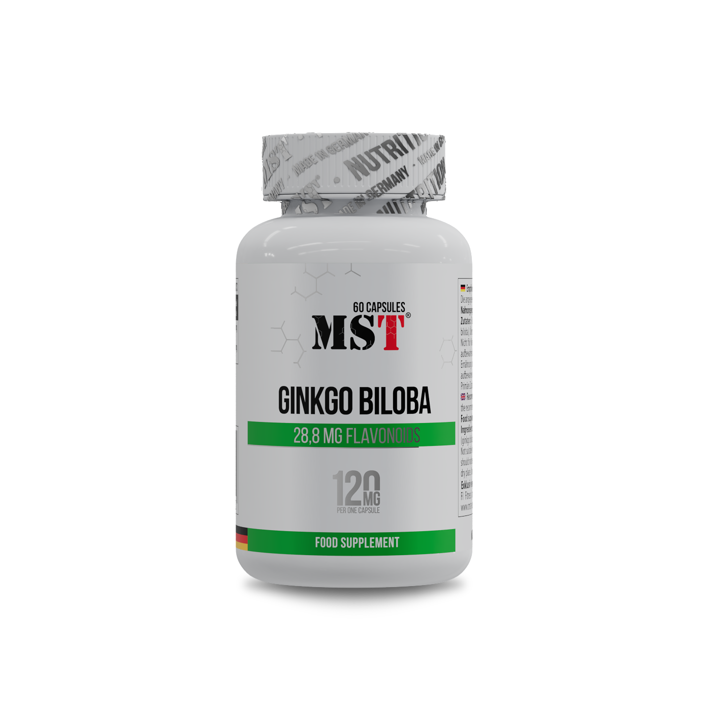 MST Ginkgo Biloba 60 caps/ МСТ гінкго білоба 60 капс