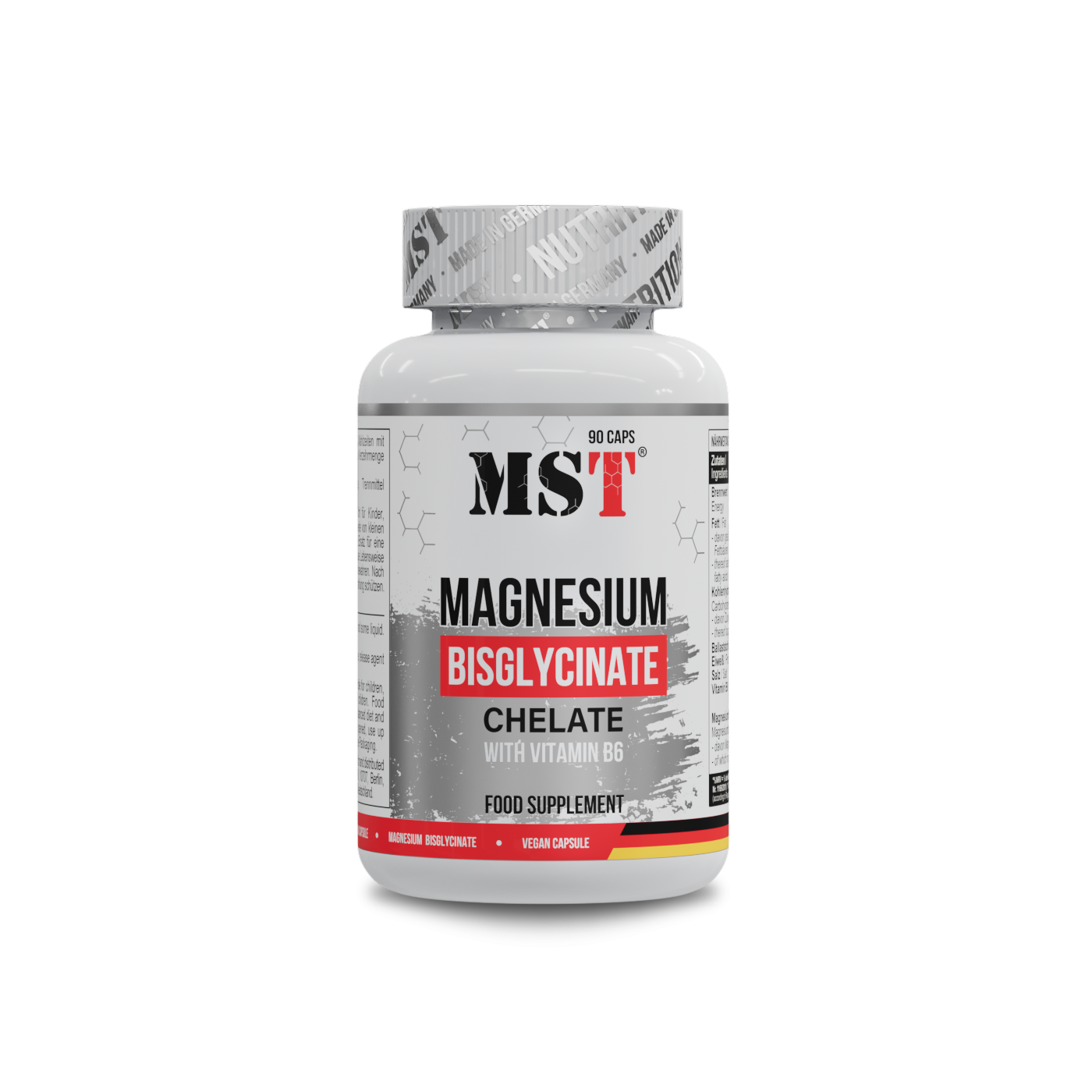 MST Magnesium Bisglycinate 90 cap/МСТ Бісгліцинат магнію90 кап.