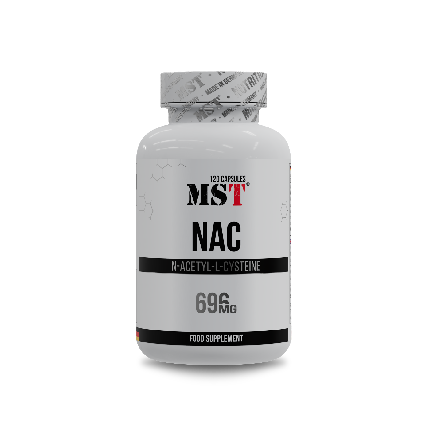 NAC N-Acety-L-Cystein 120 Kap /МСТ НАК Н-ацетил Л-цистеїн 120 капс