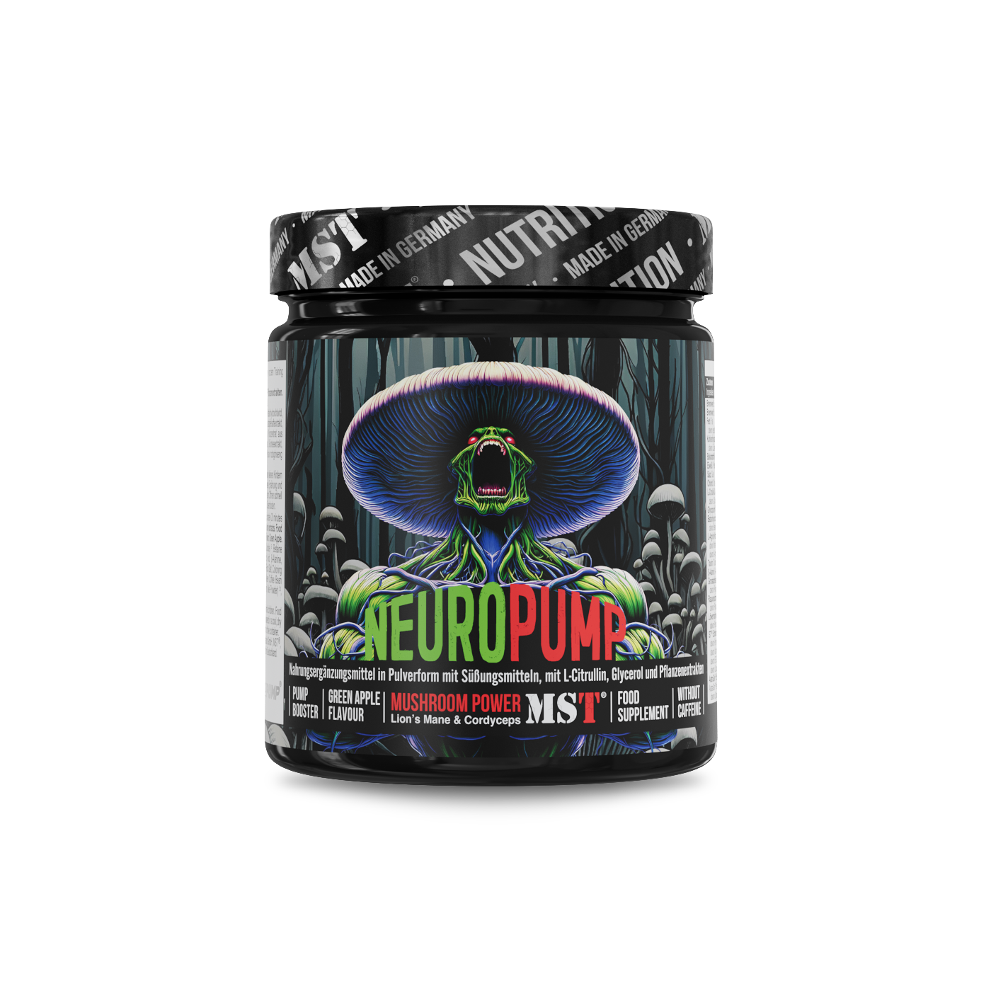 NeuroPump Green Apple 300 g /МСТ Нейро Памп Зелене Яблуко 300 г