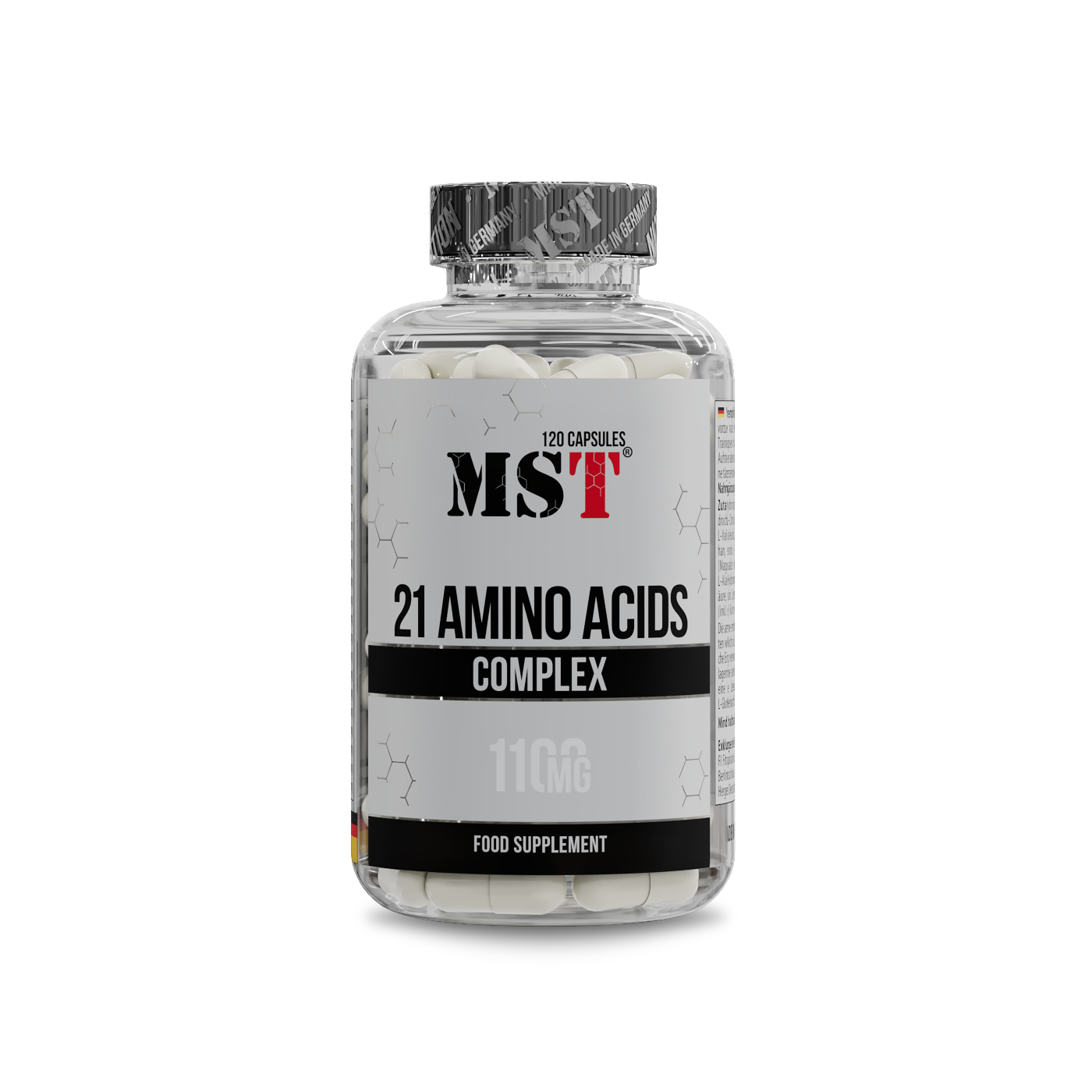 21 Amino Acids 120 Kapseln/МСТ 21 Аміно кислота 120 caps