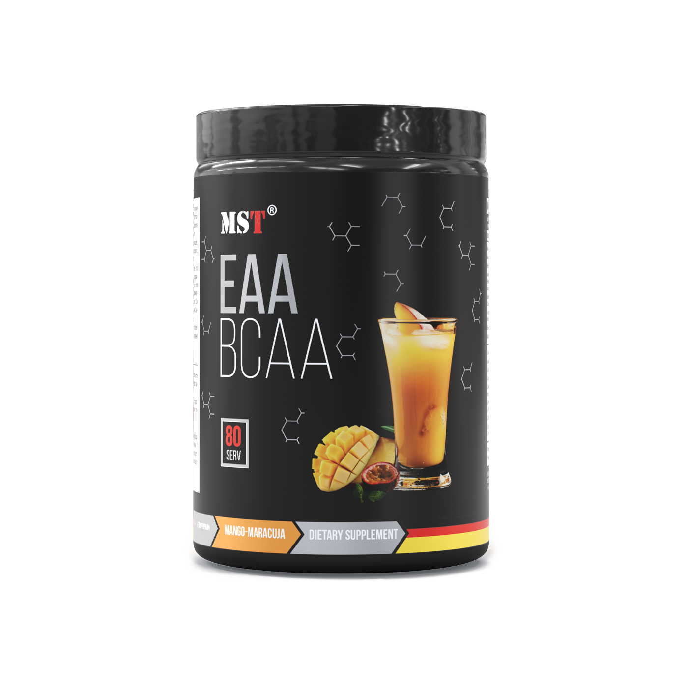 BCAA EAA 1040 g  Mango-maracuja/ МСТ БЦАА ЕАА 1040 манго-маракуйя
