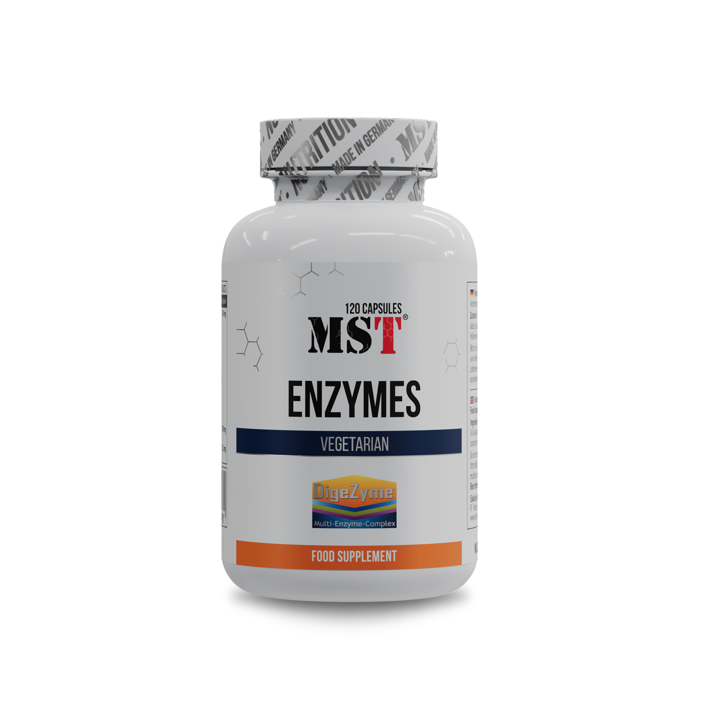 Enzymes DigeZyme® 120 Capsules/МСТ Ензим 120 капс