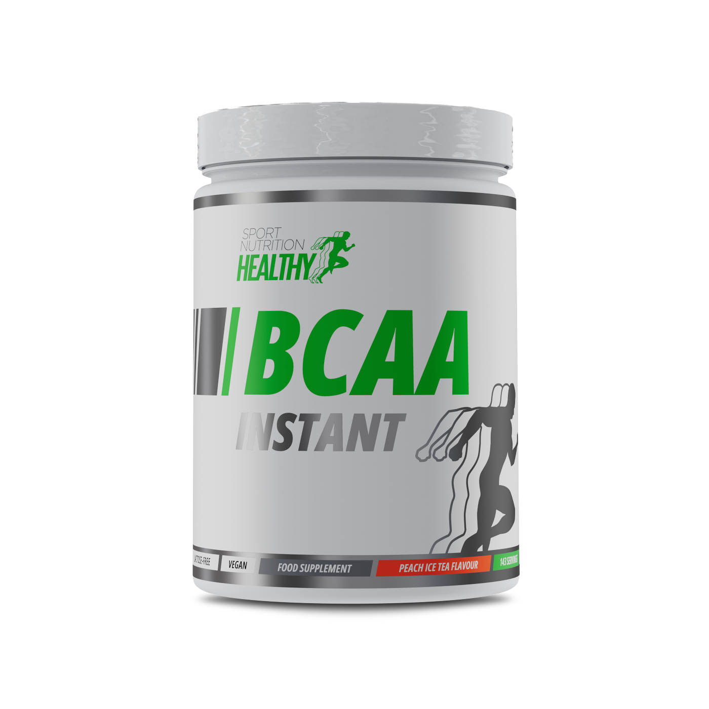 MST Healthy BCAA Instant Peach ice tea 1001 g/ Хелсі ВСАА інстант Персиковий чай 1001 г