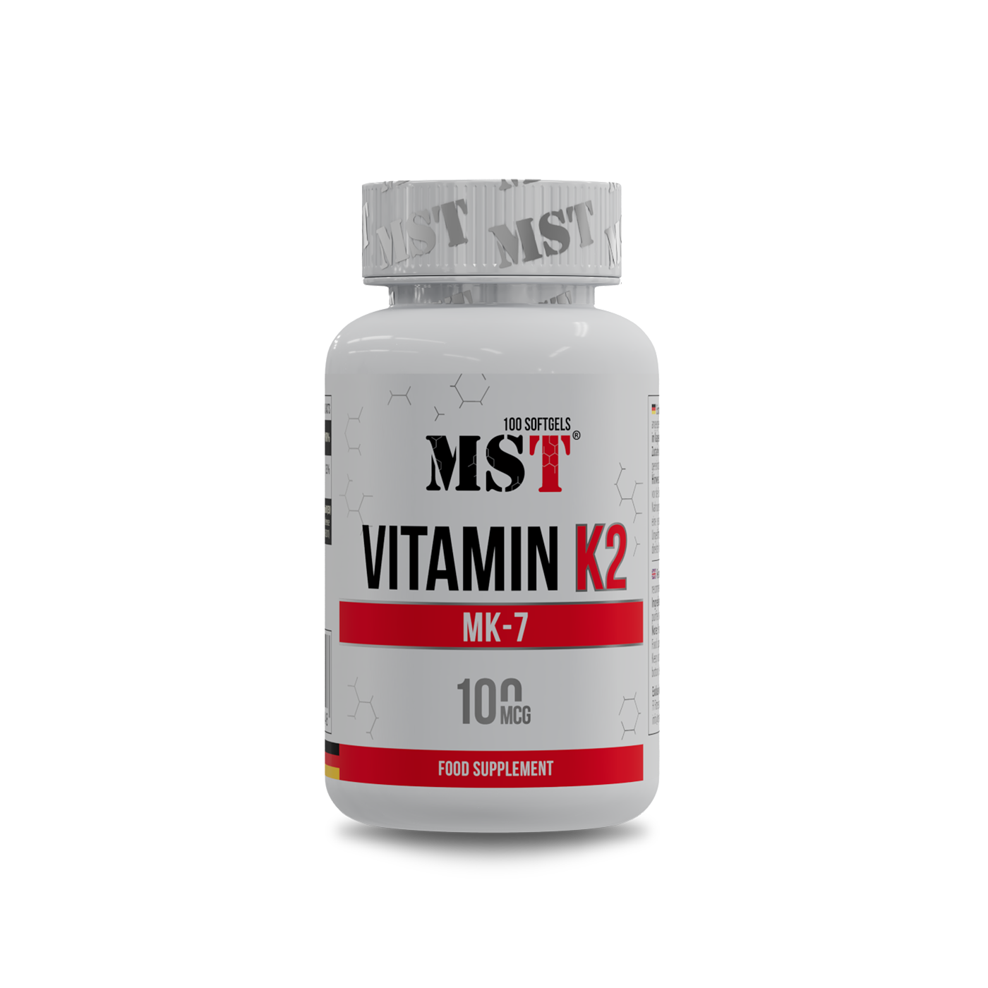 Vitamin K2 MK-7 100 Softgels MST / МСТ Вітамін К2 МК-7 100 капс