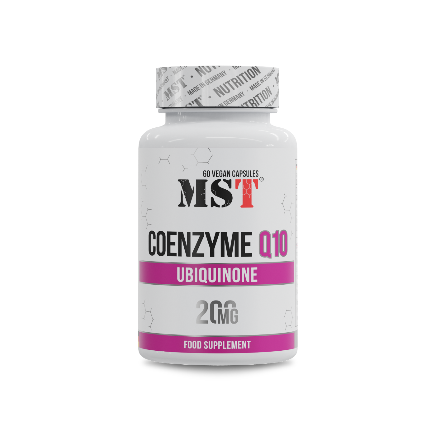 Coenzyme Q10 -200 mg 60 Vcaps / МСТ Конзим Кью 10 200 мг 60 капс