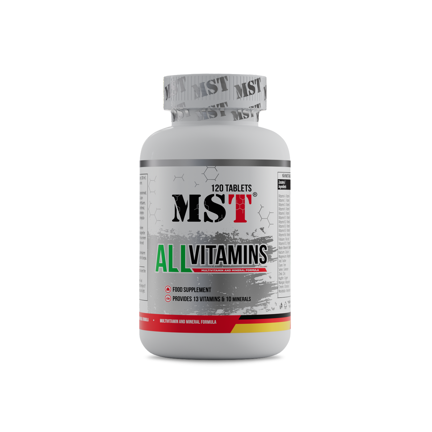 MST All Vitamins 120 tab/ МСТ Ал вітамінс 120 таб.,