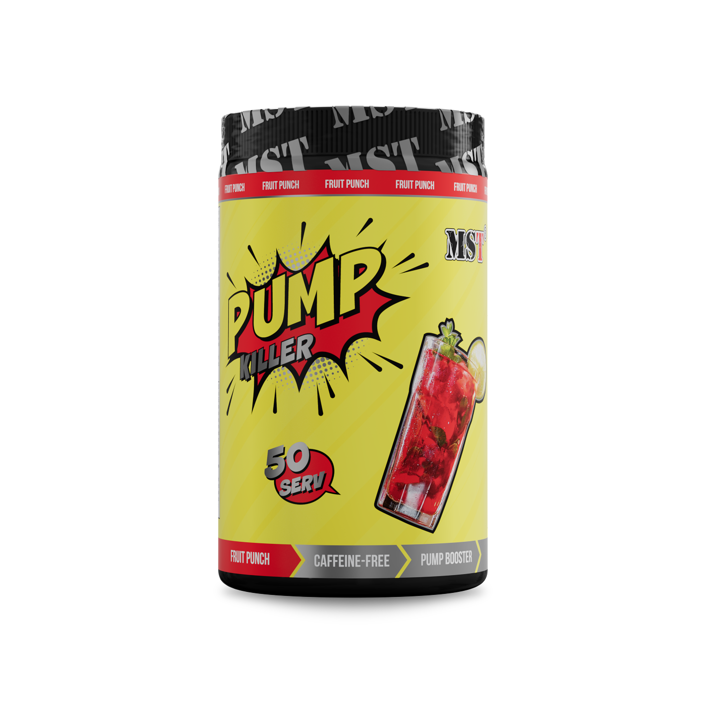 MST Pump Killer Fruit Punch 550 g/МСТ Памп кіллер фруктовий пунш 550 грам