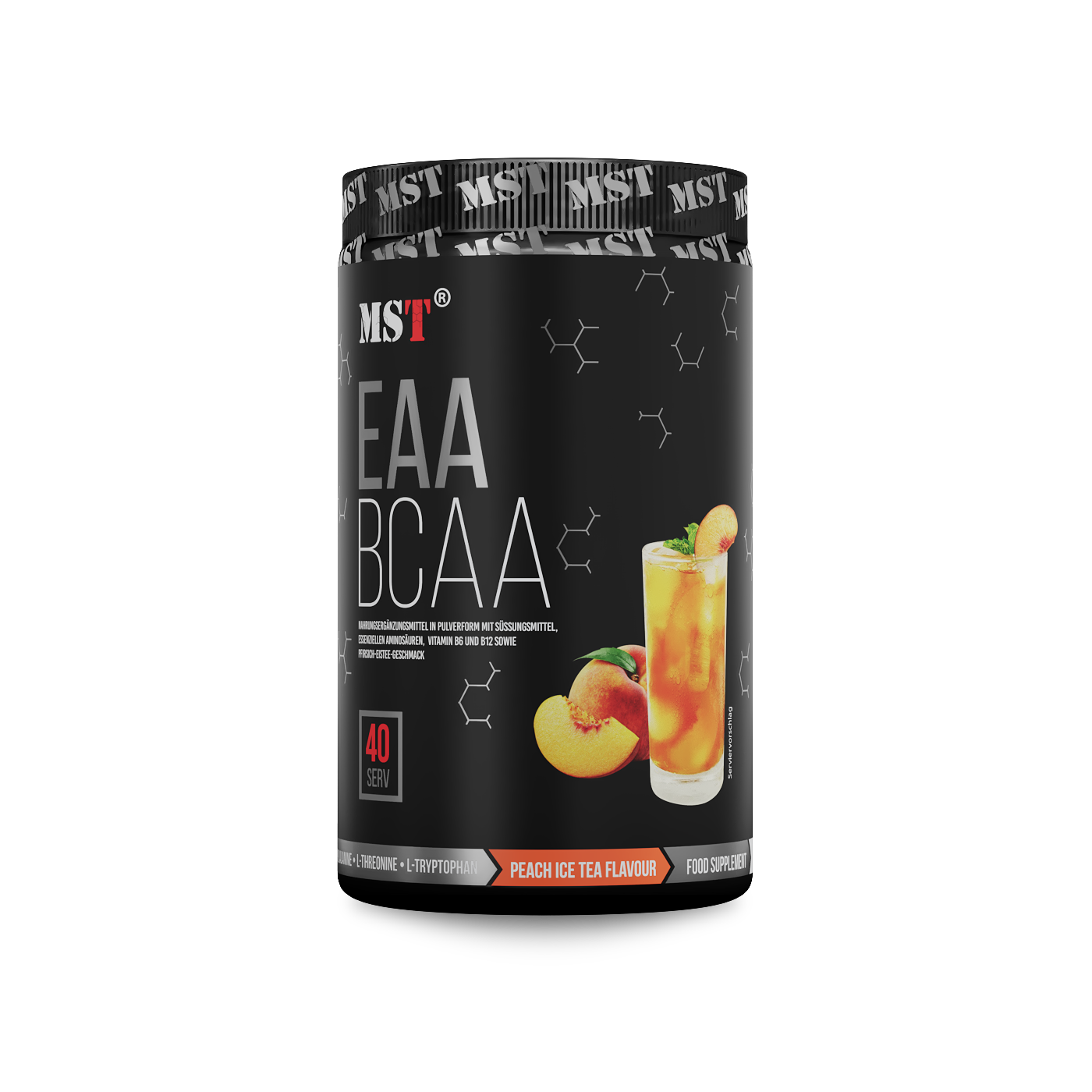 BCAA&EAA 520 g Peach ice tea/ МСТ БЦАА&ЕАА 520г Персик