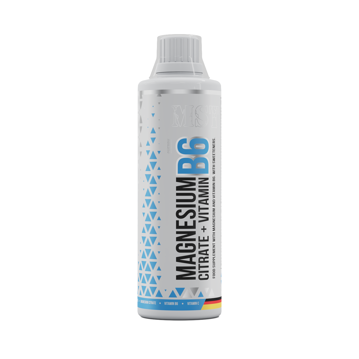 Magnesium citrate + Vitamin B6 500 ml Cherry / Магнезіум цитрат Б6 рідкий Вишня 500 мл
