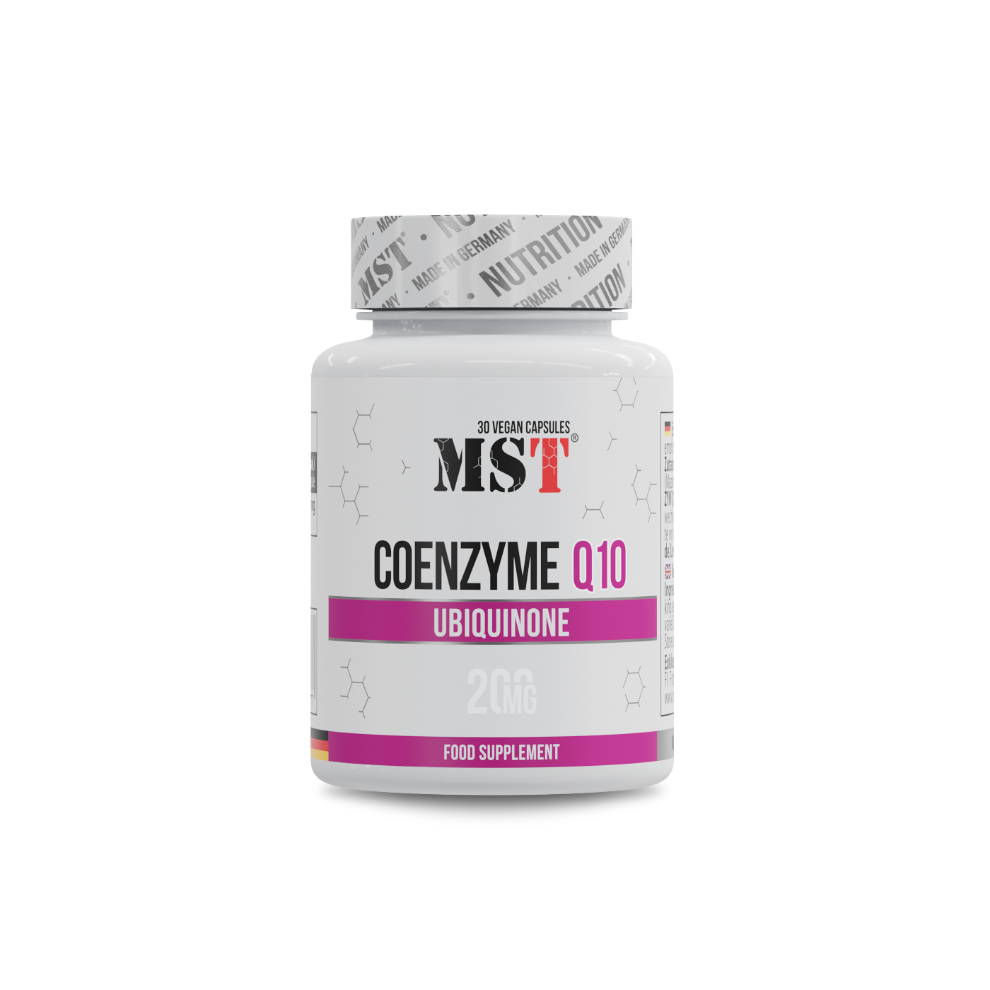 Coenzyme Q10 -200 mg 30 Vcaps / МСТ Конзим Кью 10 200 мг 30 капс
