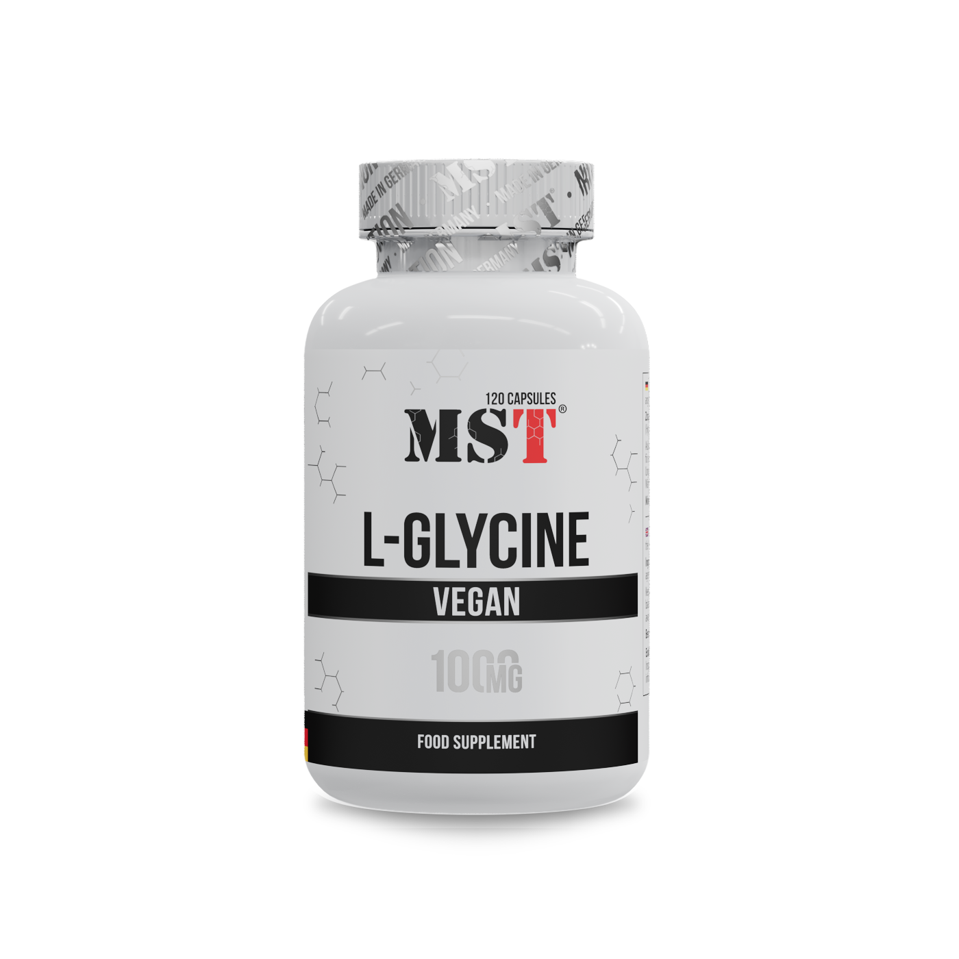 Glycine 1000 mg 120 Kapseln/ МСТ Гліцин 120 капс