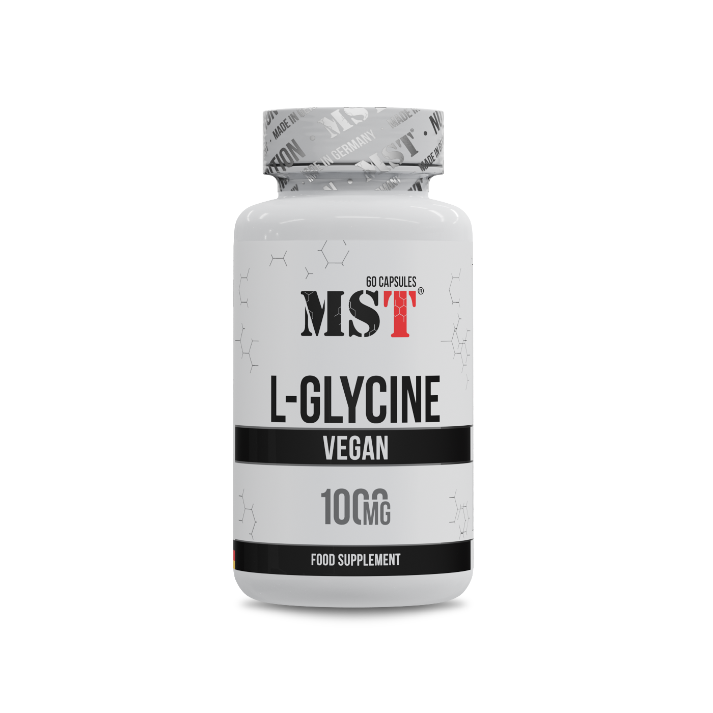Glycine 1000 mg 60 Kapseln/ МСТ Гліцин 60 капс