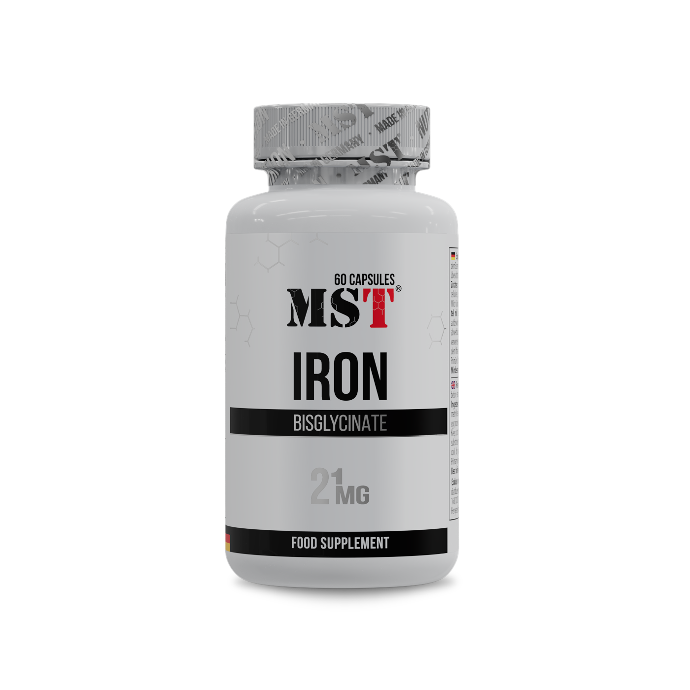 MST IRON CHELATE 60 caps/МСТ Айрон хелат 60 капс