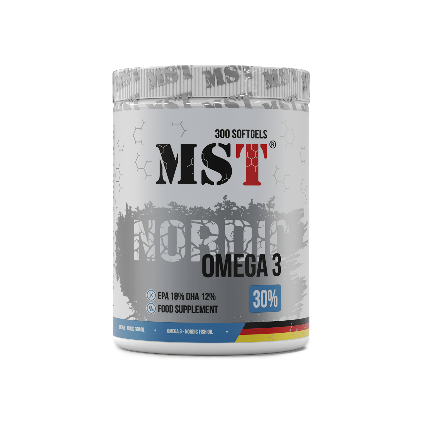 MST Nordic Fish oil 300 caps / MCT Нордік фіш оіл 300 кап.