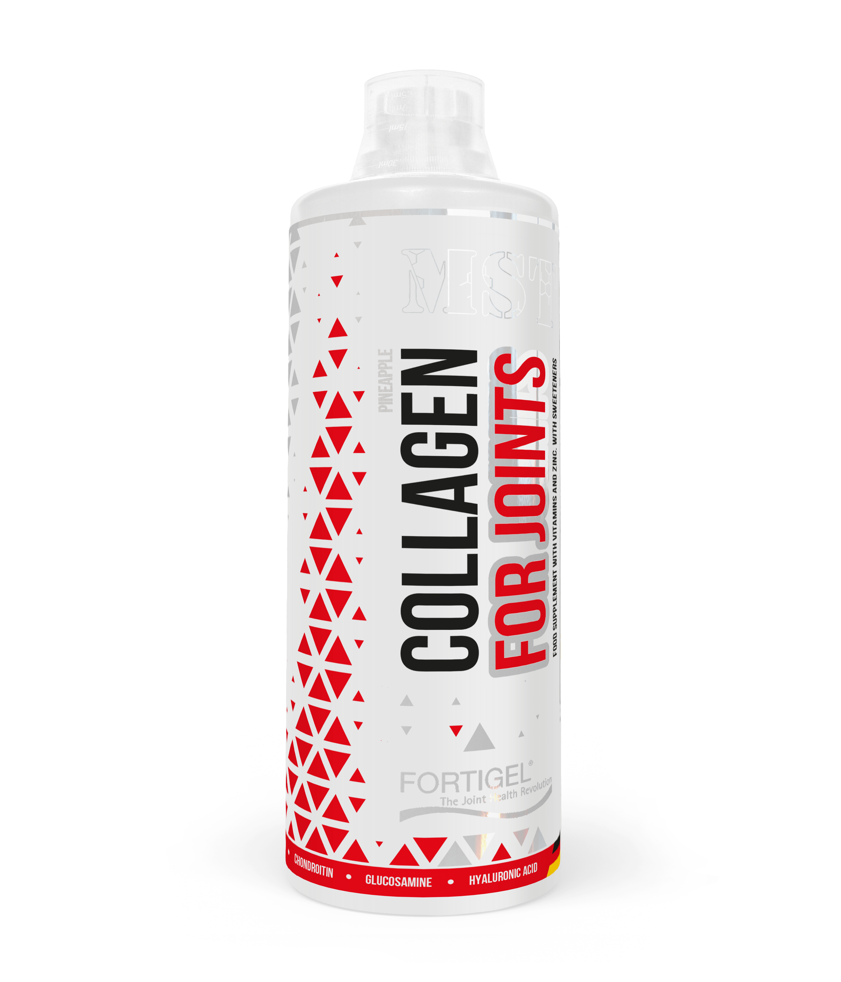 MST Collagen For Joints Fortigel 1000 ml Pineapple / МСТ Коллаген фор джоінс фортігель (Ананас) 100