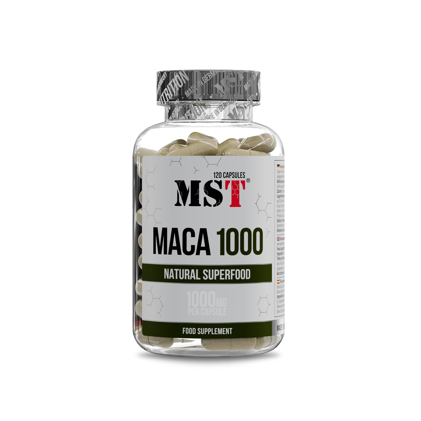 MST MACA 1000 mg 120 Caps/ МСТ Мака 1000 120 капс