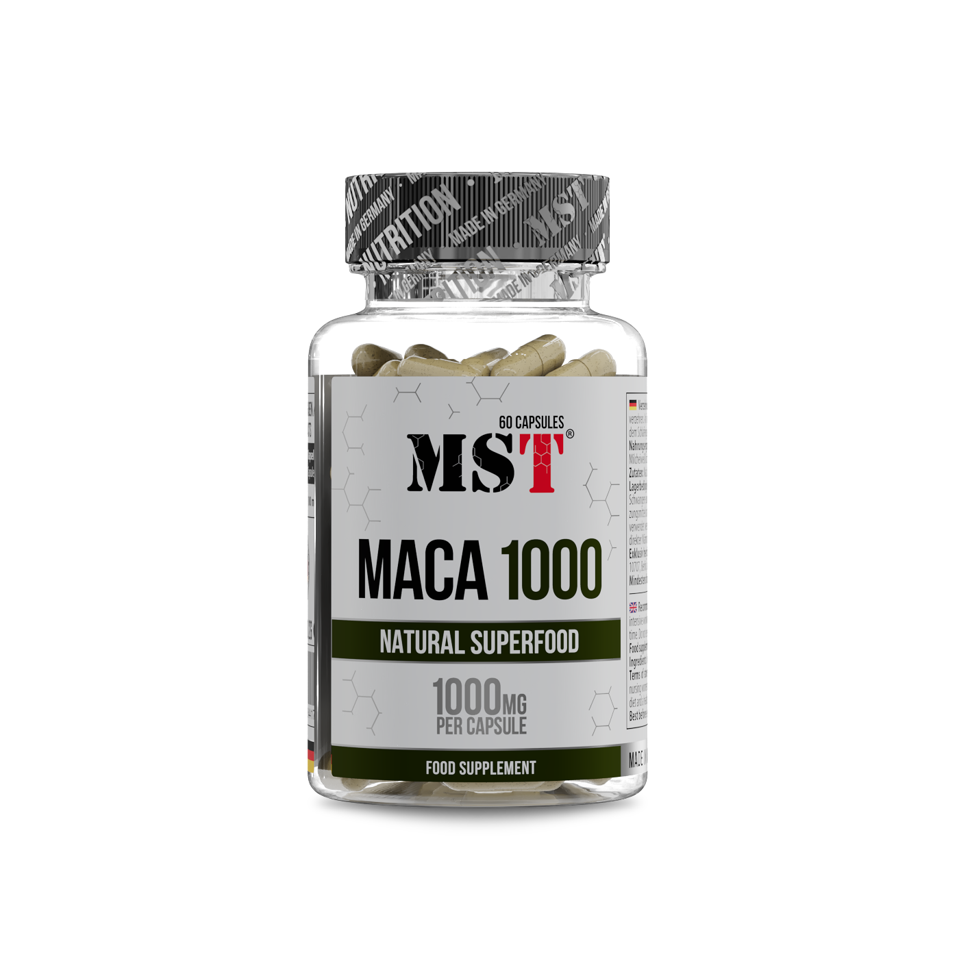 MST MACA 1000 mg 60 Caps/ МСТ Мака 1000 60 капс