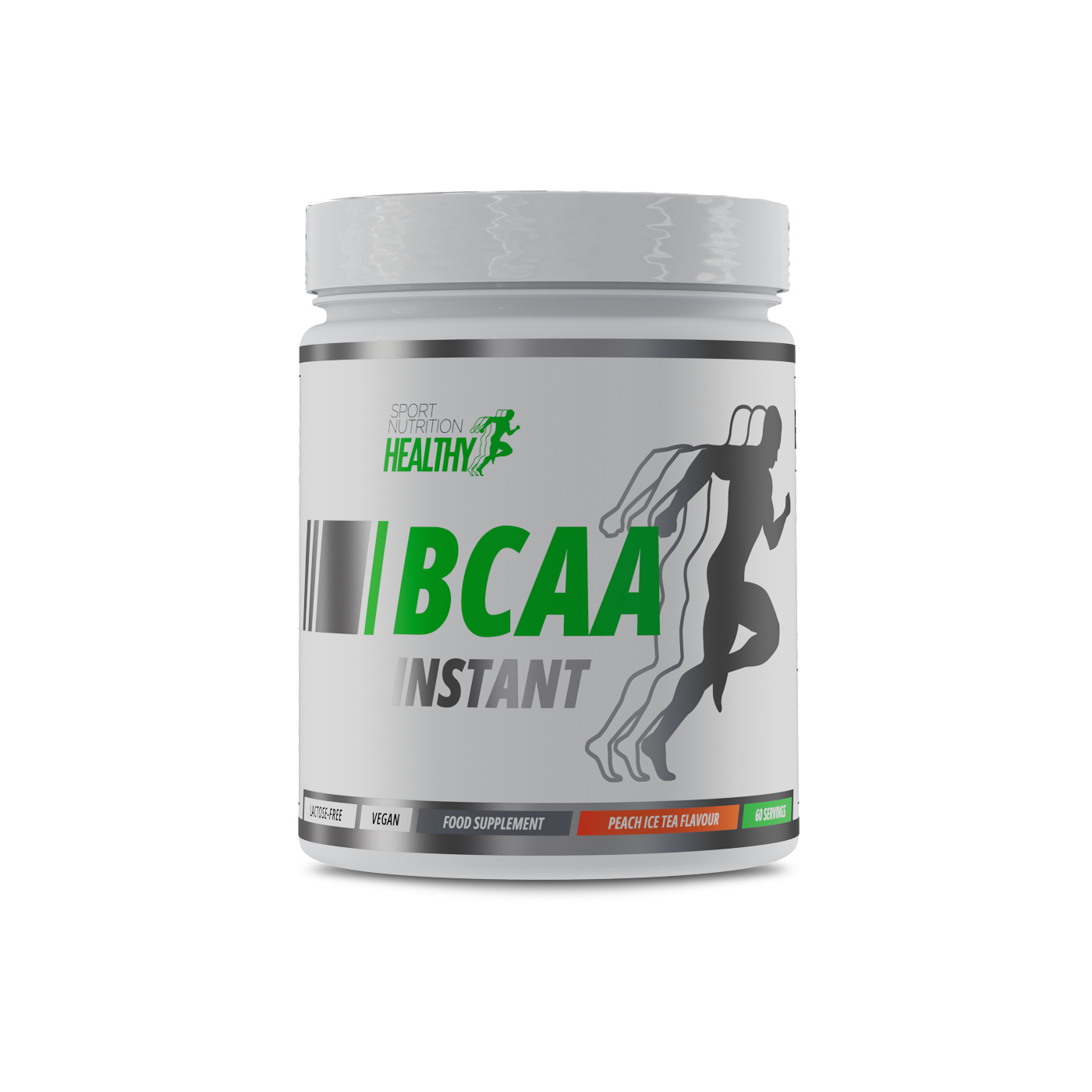MST Healthy BCAA Instant Peach ice tea 420 g/ Хелсі ВСАА інстант Персиковий чай 420 г