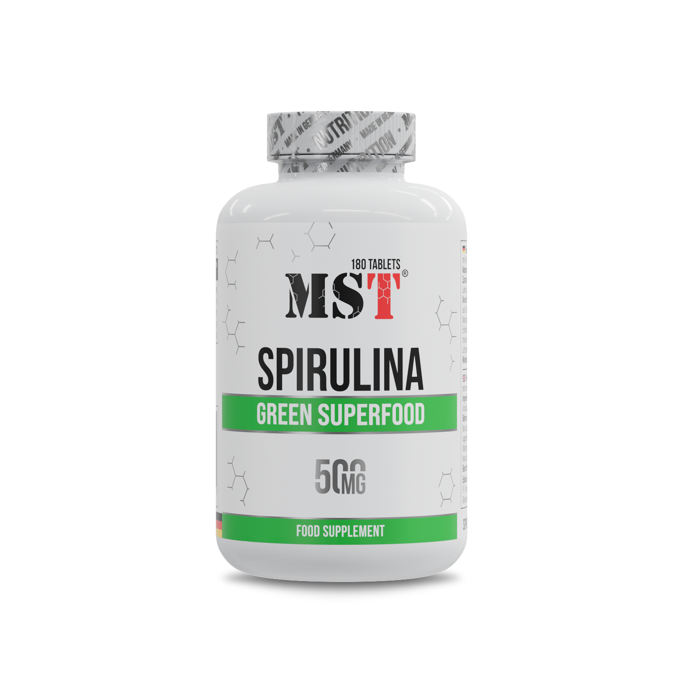MST Spirulina 180 Tab/ МСТ Спіруліна 180 таб.