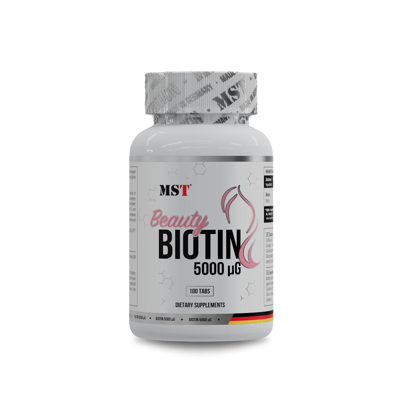 MST Biotin 5000  100 tab / МСТ Біотін 5000 100 таб