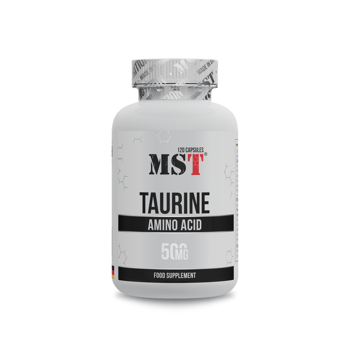Taurine 120 Capsules / МСТ Таурін 120 капс