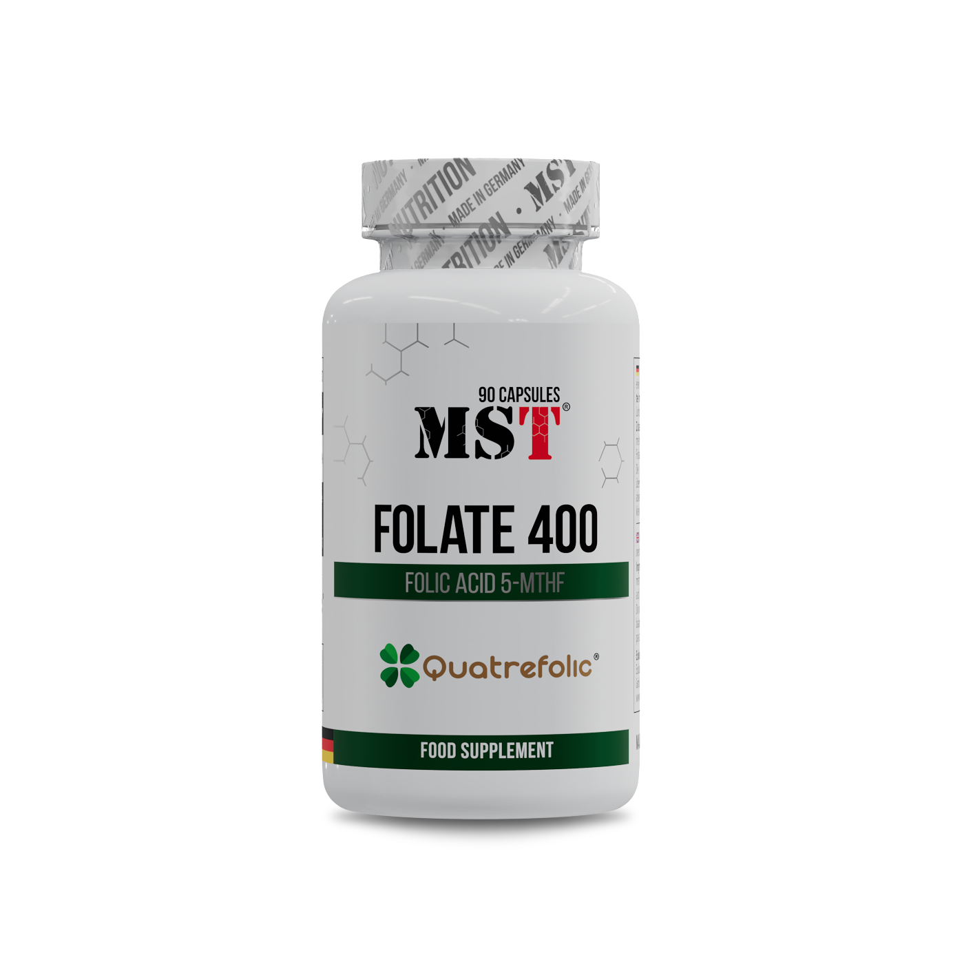 FOLATE 400 Quatrefolic (folic acid (5-mthf)) 90 Caps / МСТ МСТ Фолат 400 90 капс