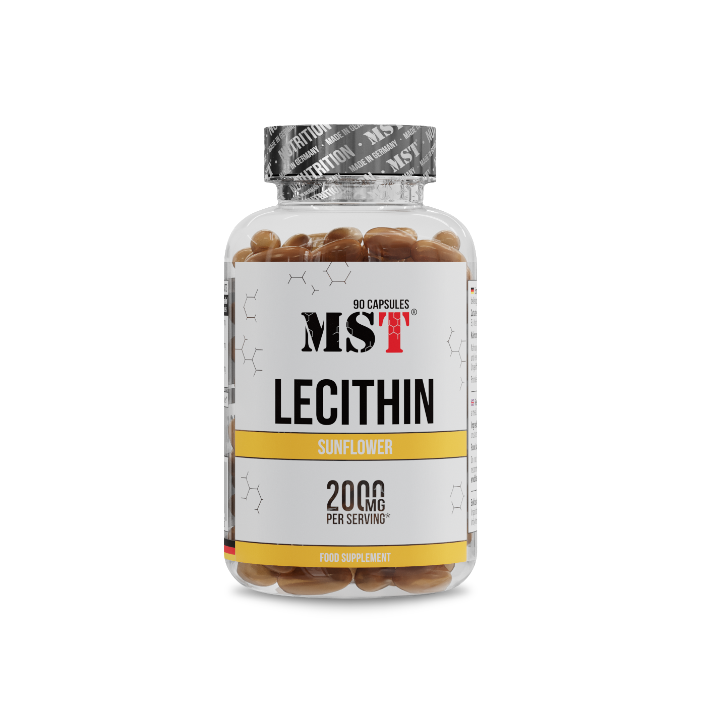 Lecitin Sunflower 90 softgels / МСТ Лецитін Санфлавер 90 капс
