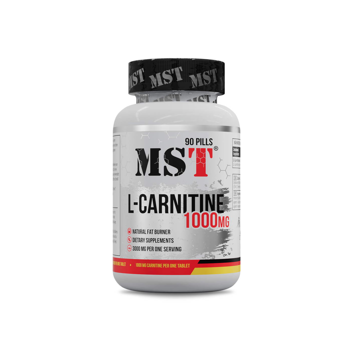 MST L-Carnitine 1000 90 pills / МСТ Л-карнитін 1000 90 таб.