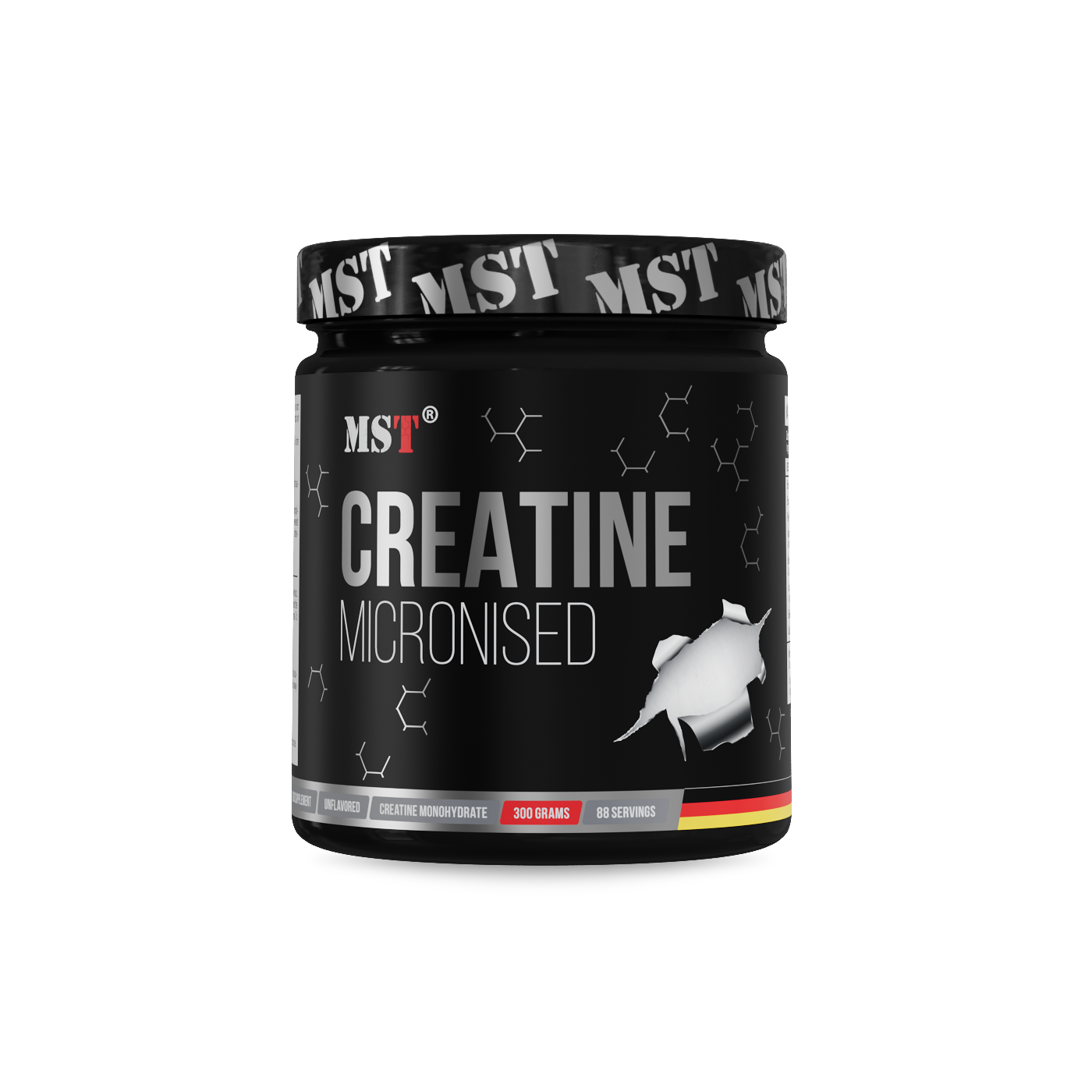 MST Creatine monohydrate 300g (Unflavored)/ МСТ Креатін  моногідрад 300 г (Уфловоред)