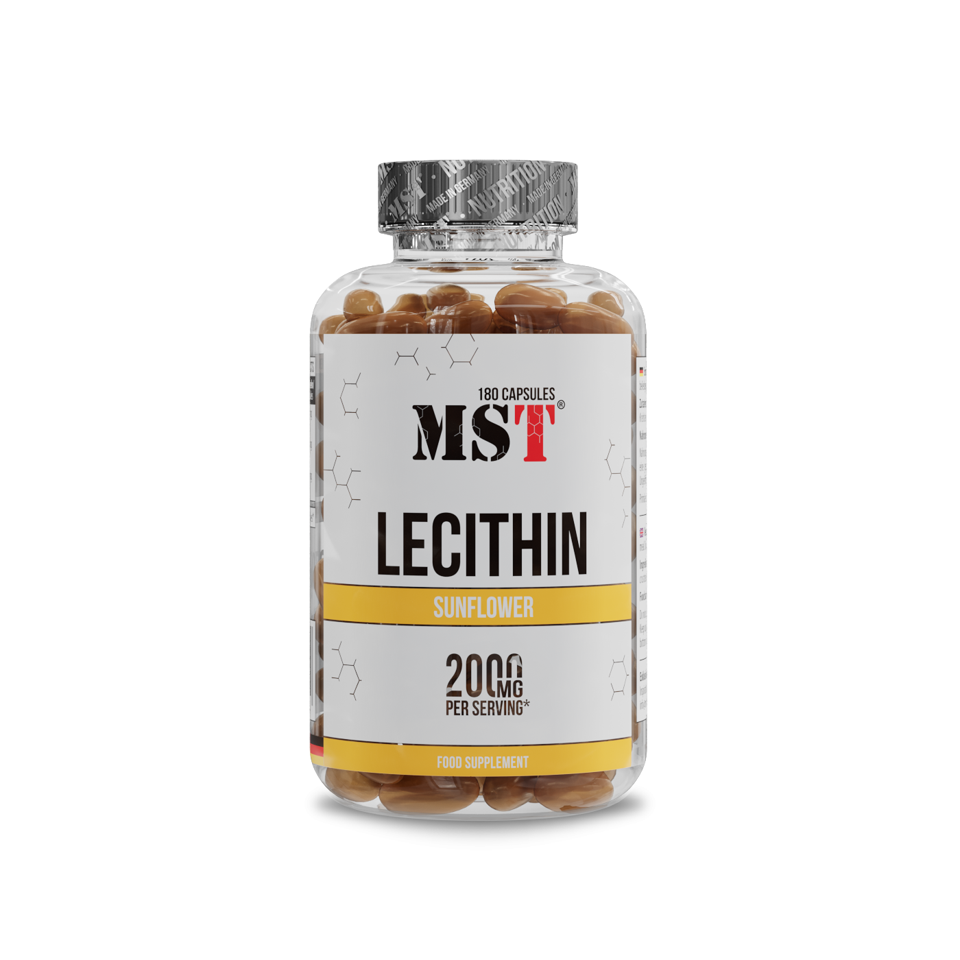 Lecitin Sunflower 180 softgels / МСТ Лецитін Санфлавер 180 капс