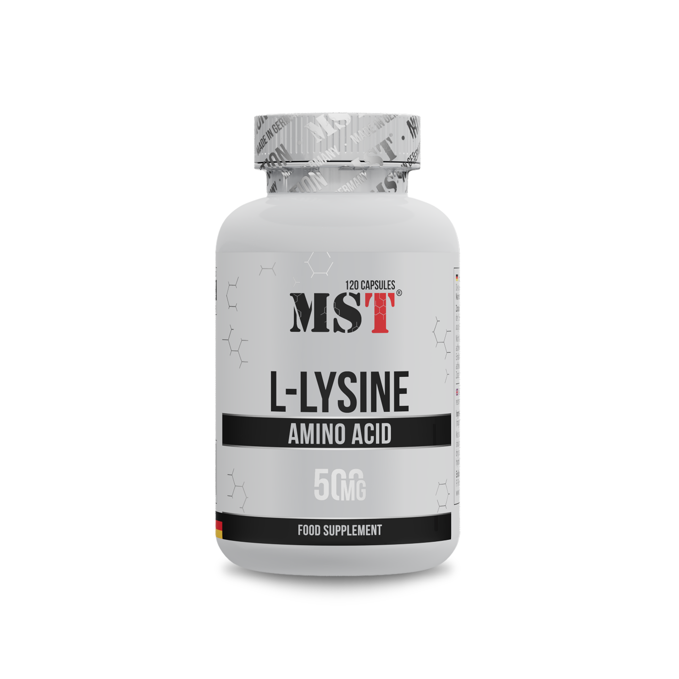 Lysine 120 Capsules MST /МСТ Л-Лізін 120 капс
