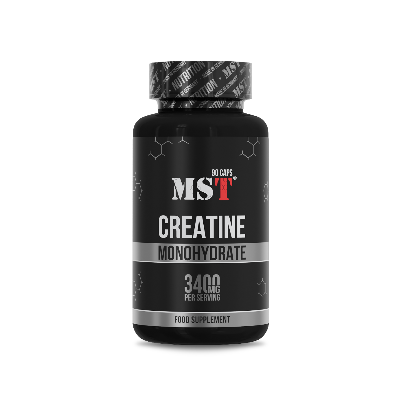 MST Creatine monohydrate 90 caps / МСТ Креатін  моногідрад 90 кап