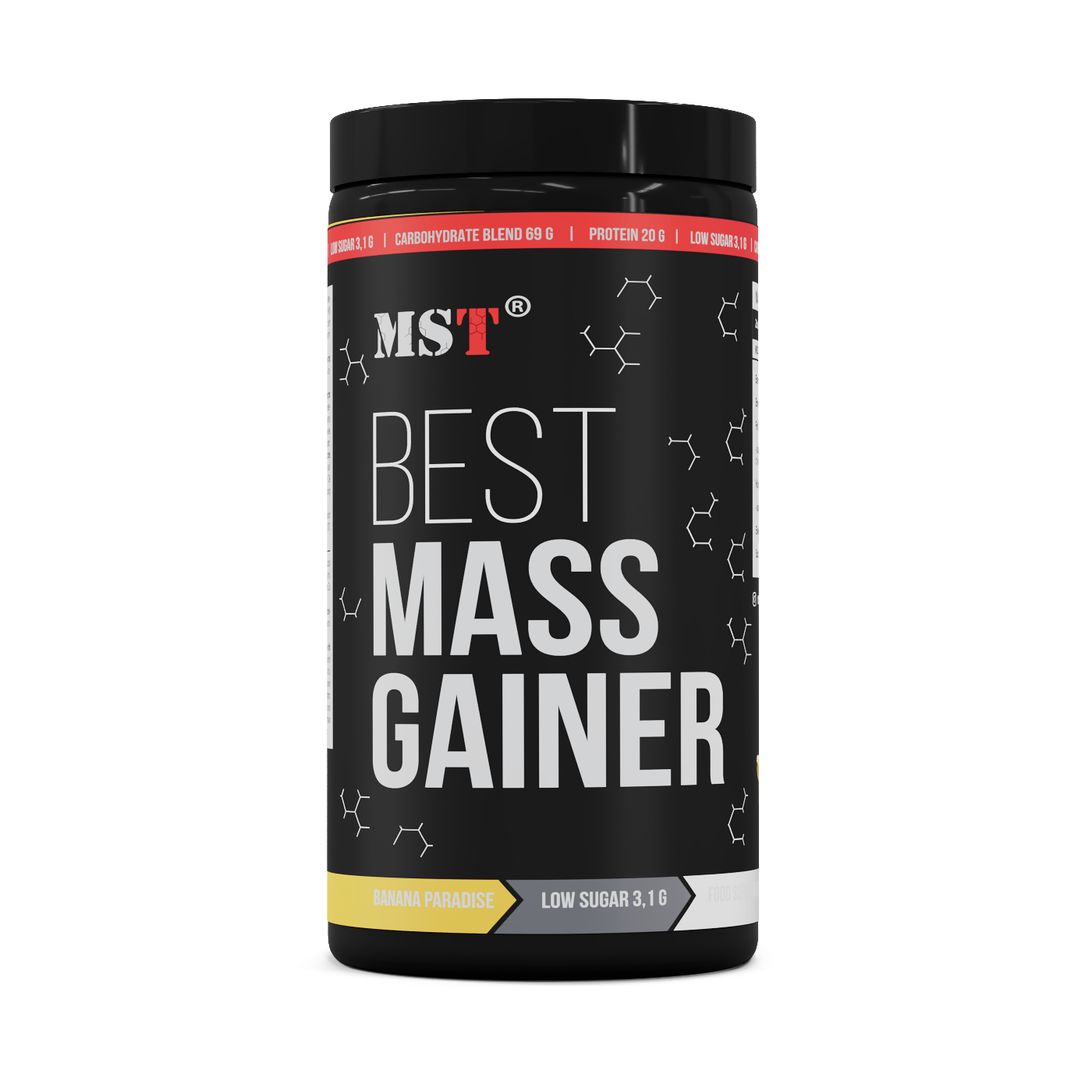 Best Mass Gainer 1000g BANANA/ Бест Масс Гейнер 1000 г Банан